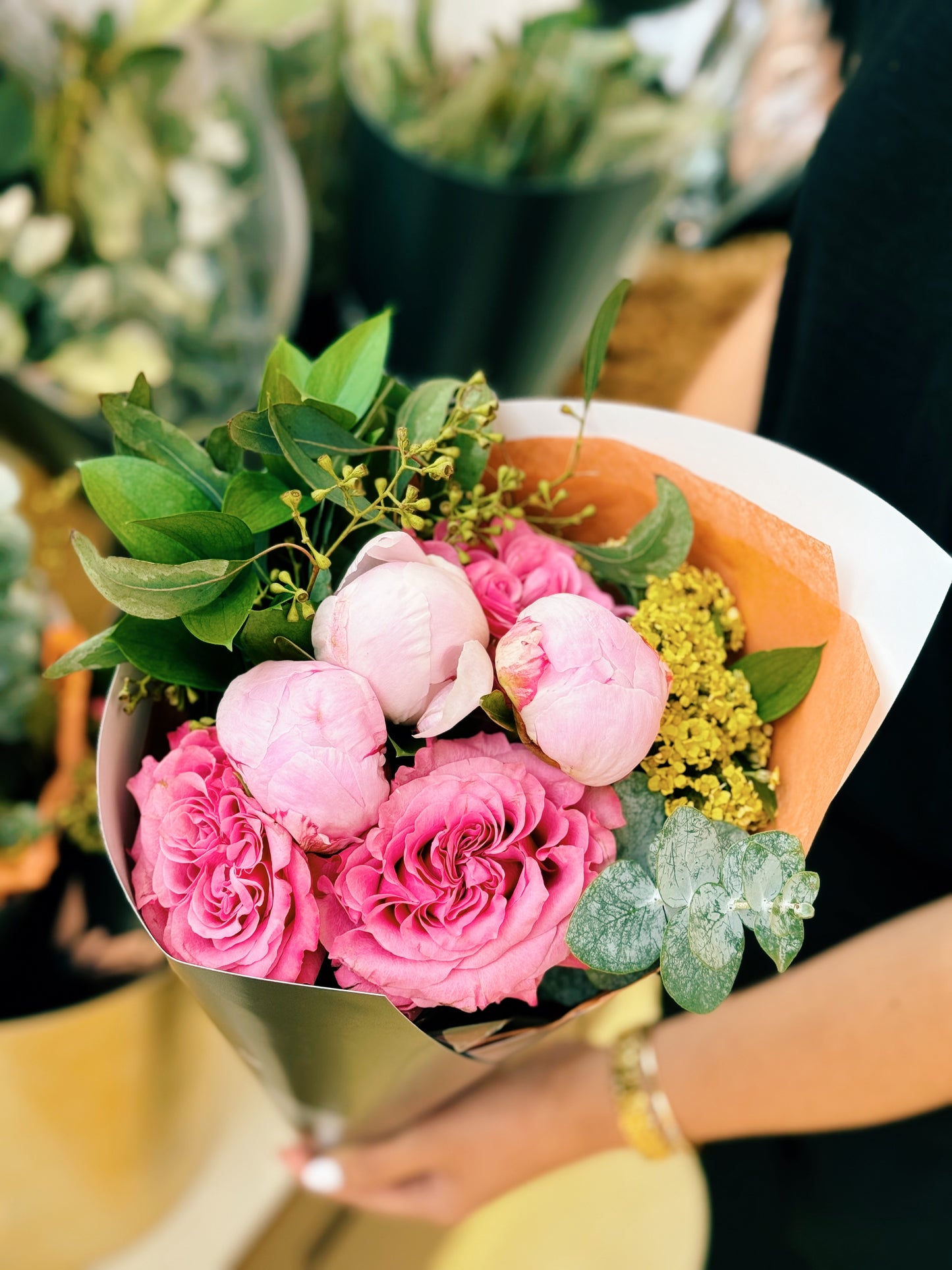 Sunny Peony Bouquet