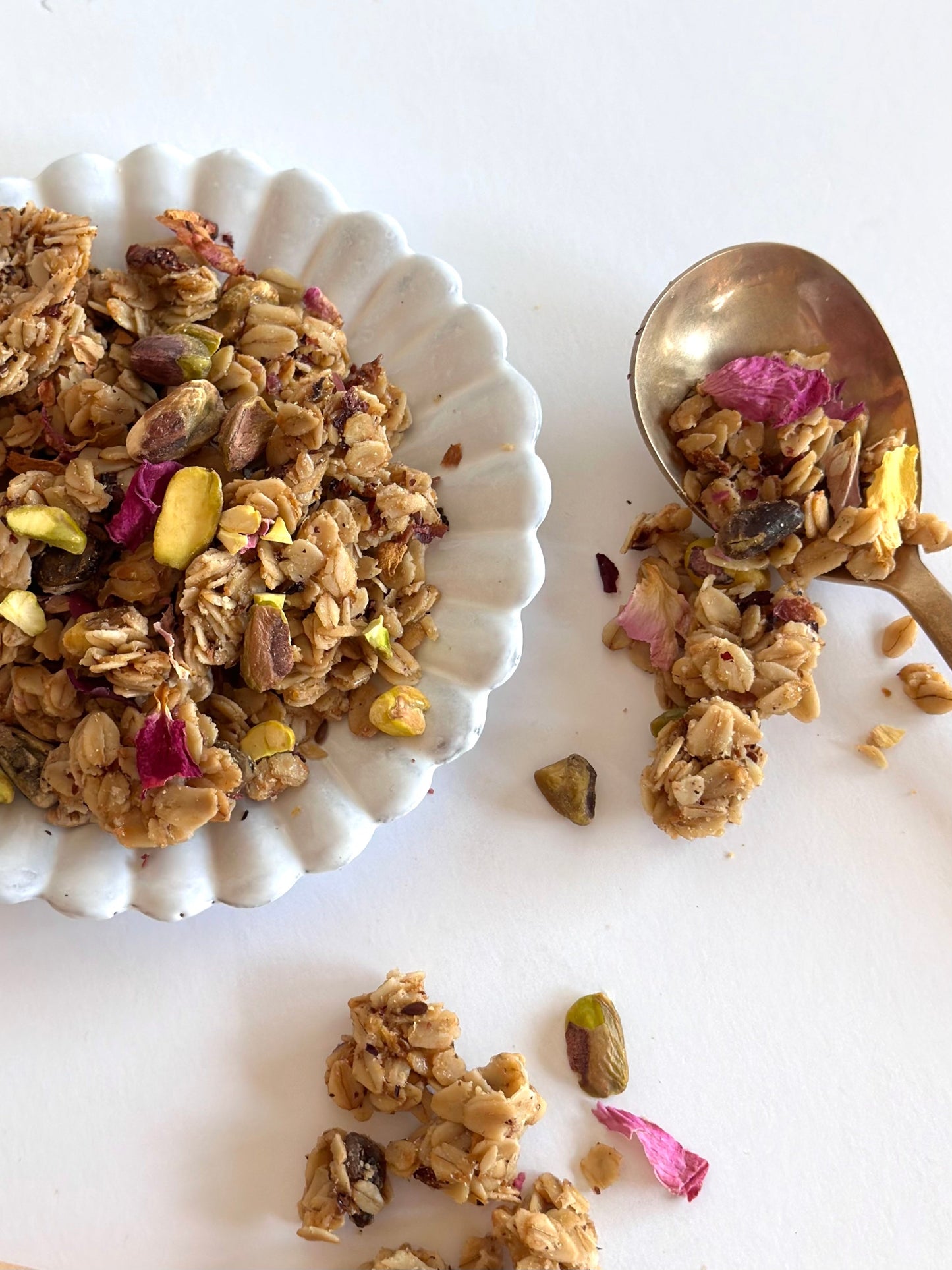 Rose Pistachio Granola (2 bags of 10 Oz)