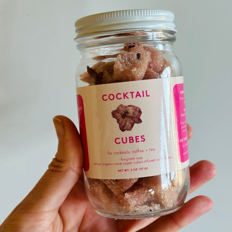 Rose Cocktail Cubes