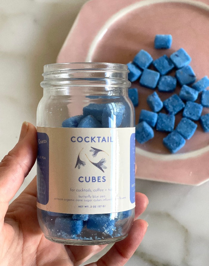 Butterfly Blue Pea Cocktail Cubes