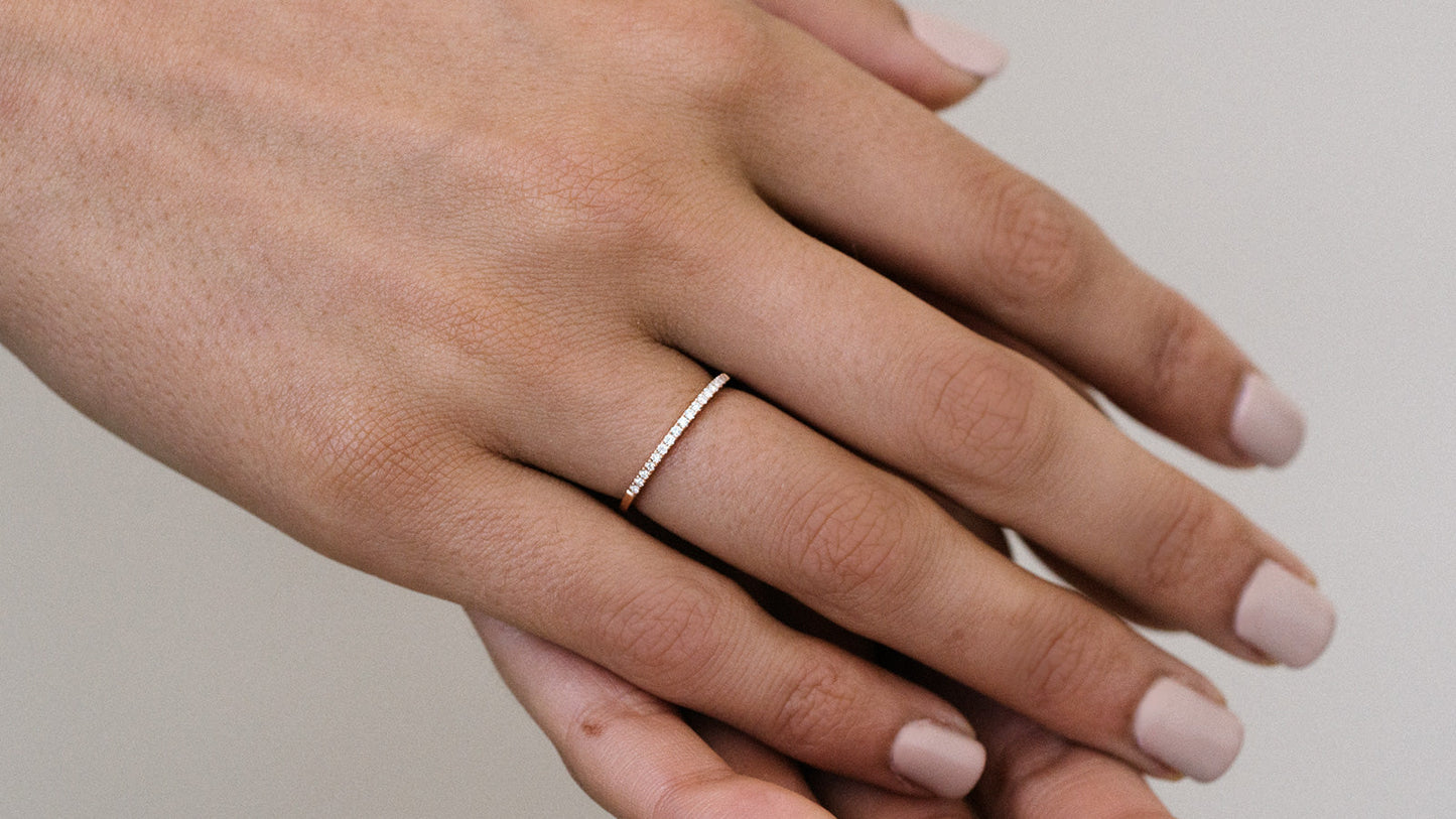 The Petite Diamond Band Ring